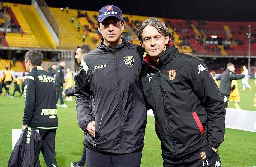 Filippo Inzaghi Sandro Nesta Benevento Perugia