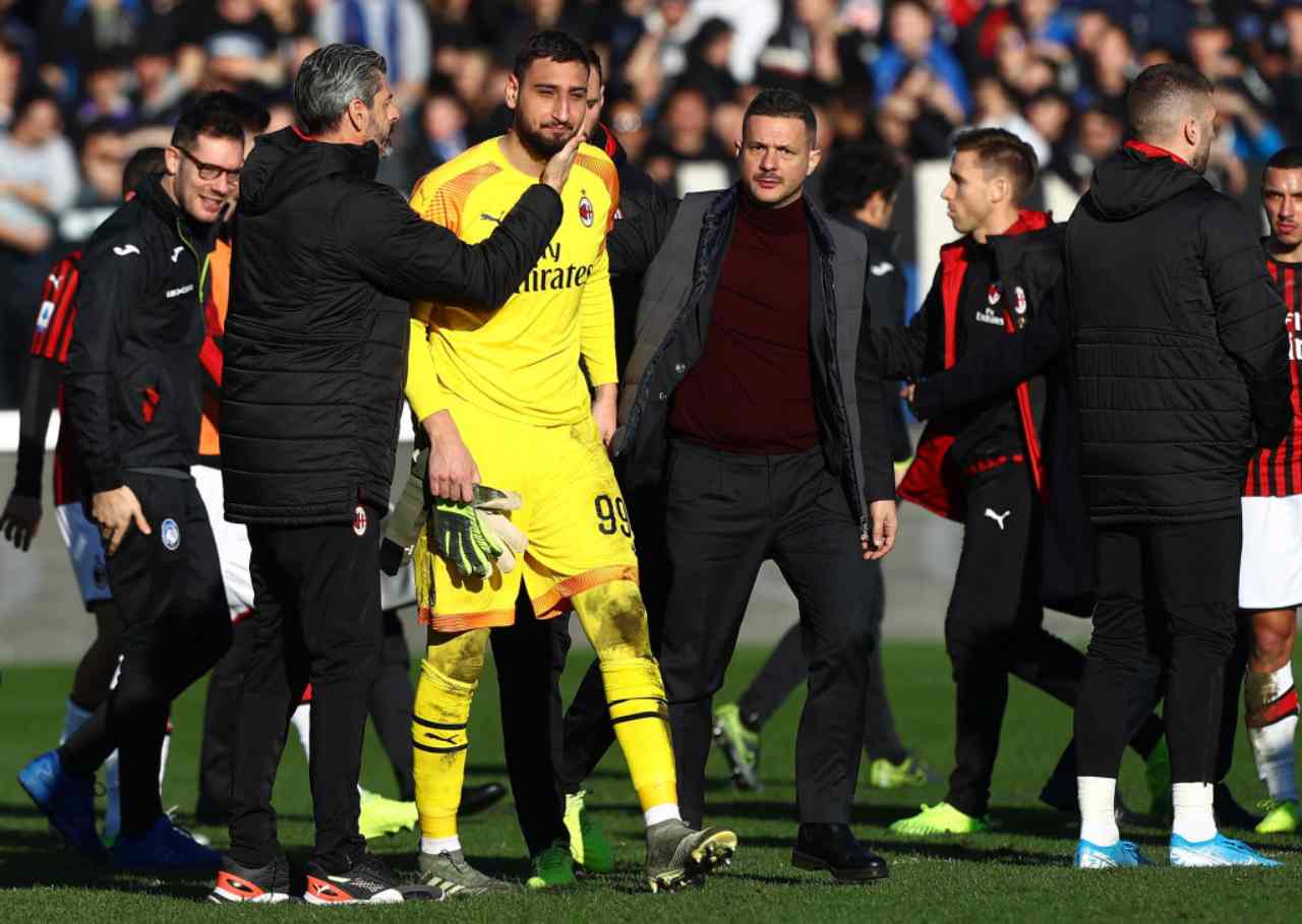 Gianluigi Donnarumma Atalanta-Milan