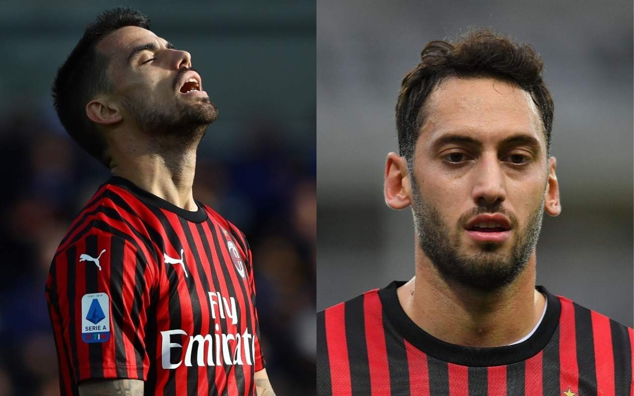 Suso Calhanoglu AC Milan