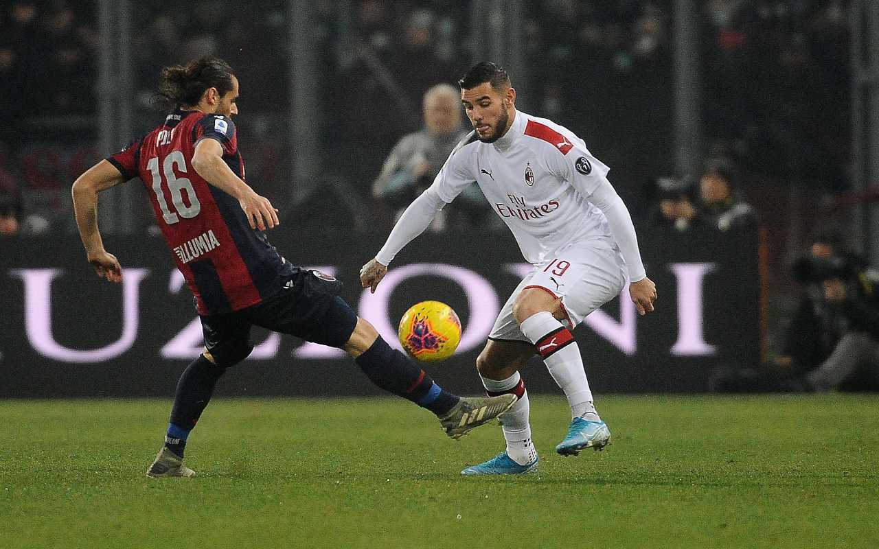 Theo Hernandez Bologna Milan