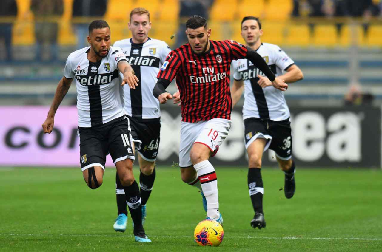 Theo Hernandez Parma-Milan