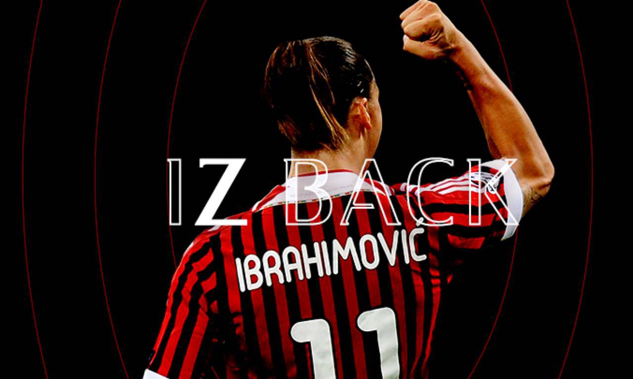 Zlatan Ibrahimovic ufficiale Milan