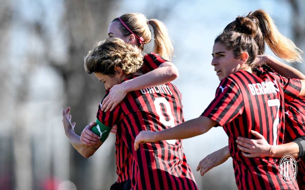 AC Milan Femminile Pink Bari
