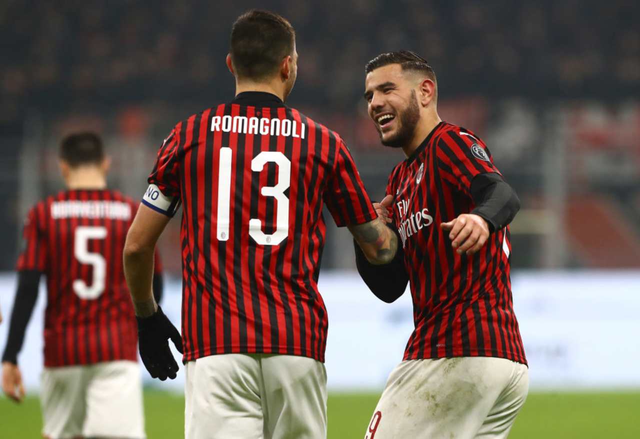 Alessio Romagnoli Theo Hernandez