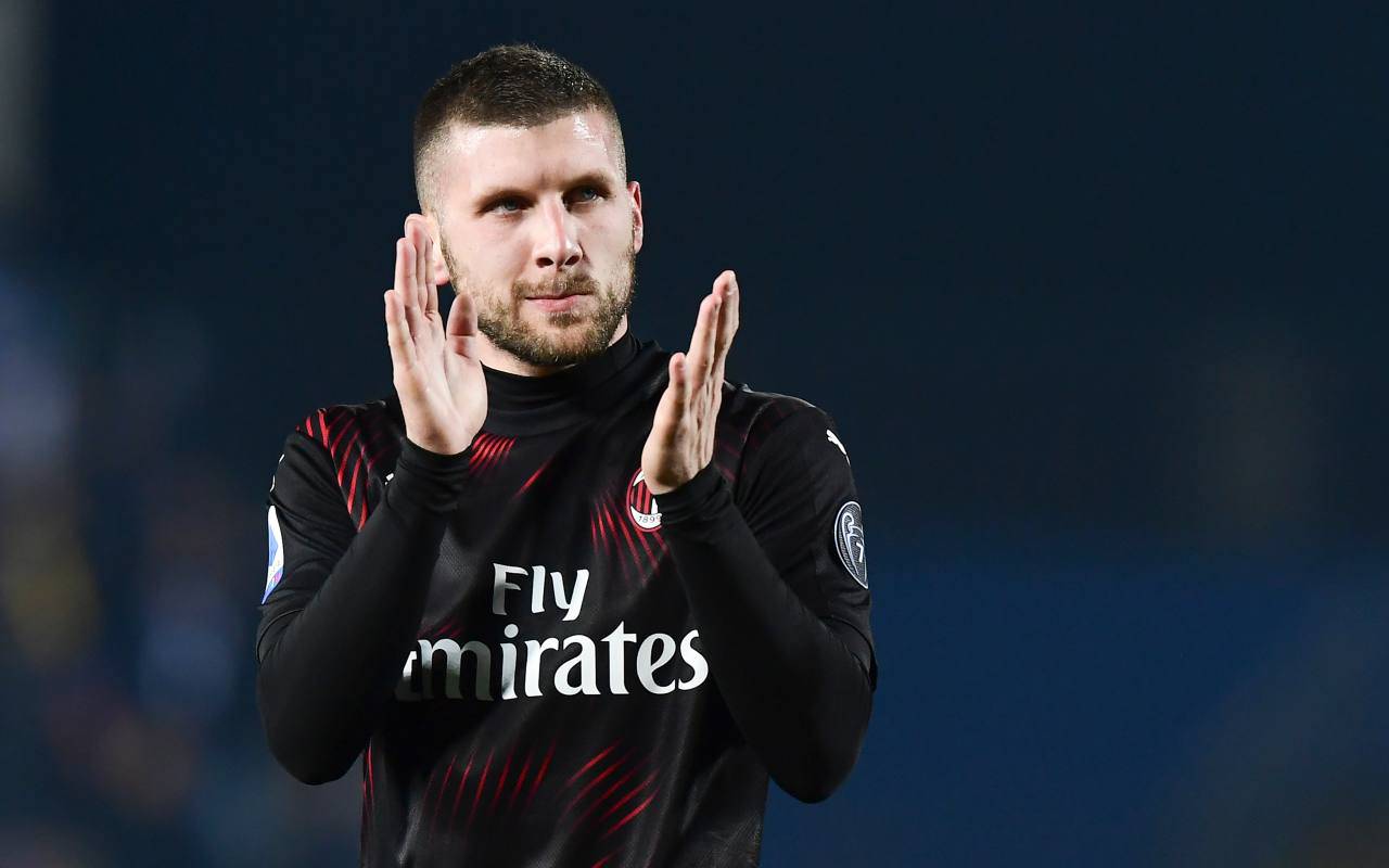 Rebic giallo VAR sampdoria milan