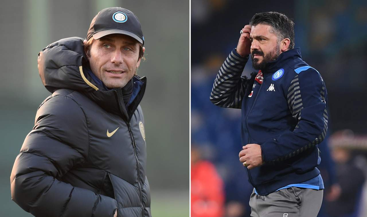 Antonio Conte Gennaro Gattuso