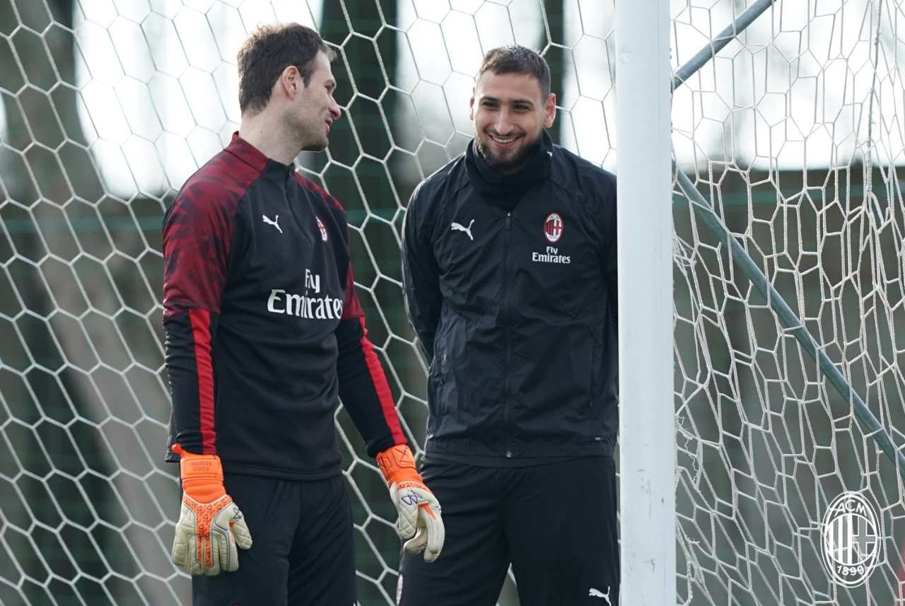 Asmir Begovic Gianluigi Donnarumma