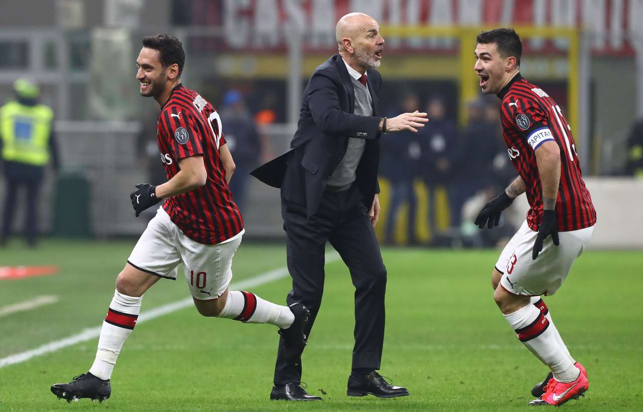 Calhanoglu Romagnoli Pioli