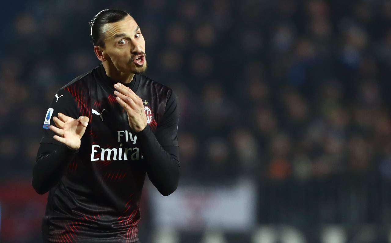 Zlatan Ibrahimovic Brescia Milan