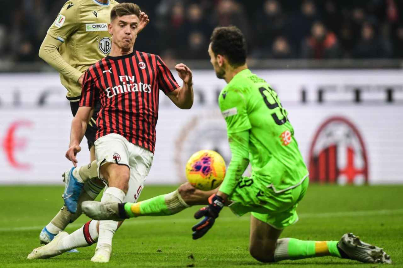 Krzysztof Piatek Milan-Spal