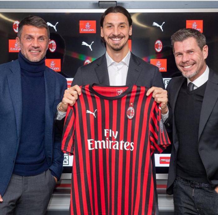 Zlatan Ibrahimovic Paolo Maldini Zvonimir Boban