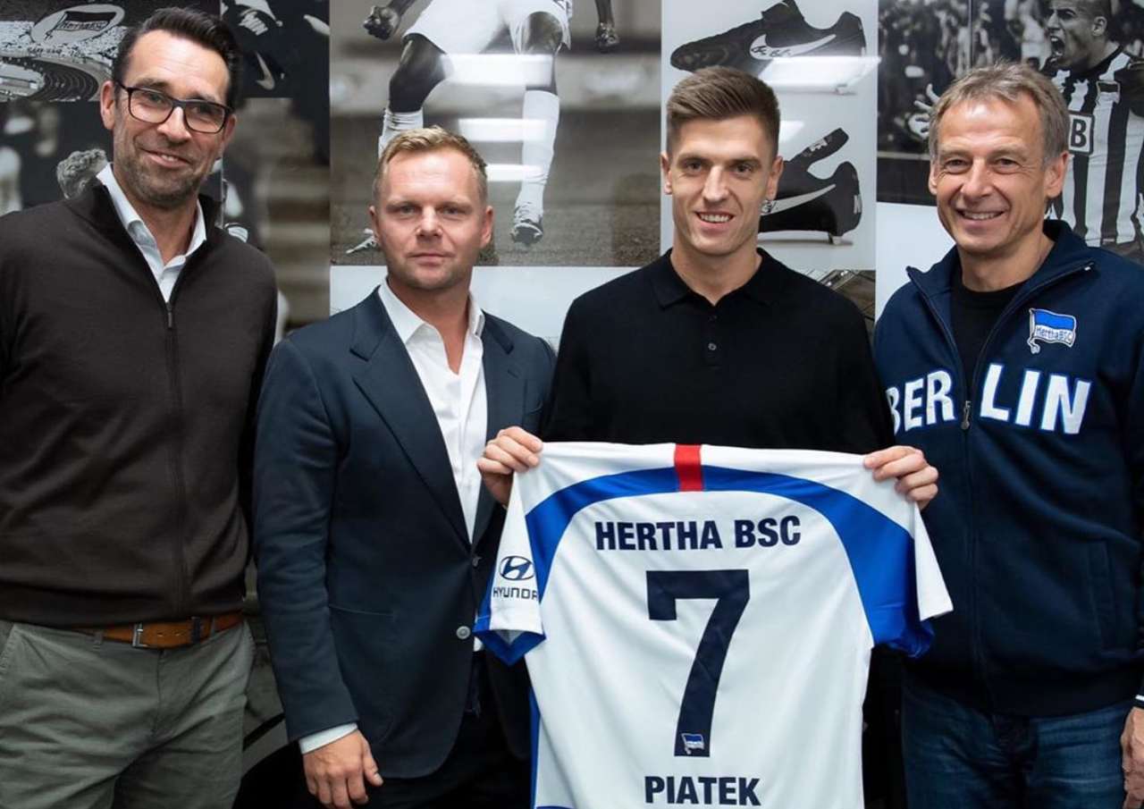 Piatek Hertha Berlino