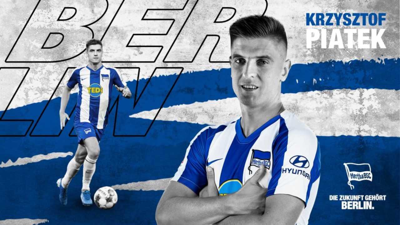 Piatek Hertha Berlino