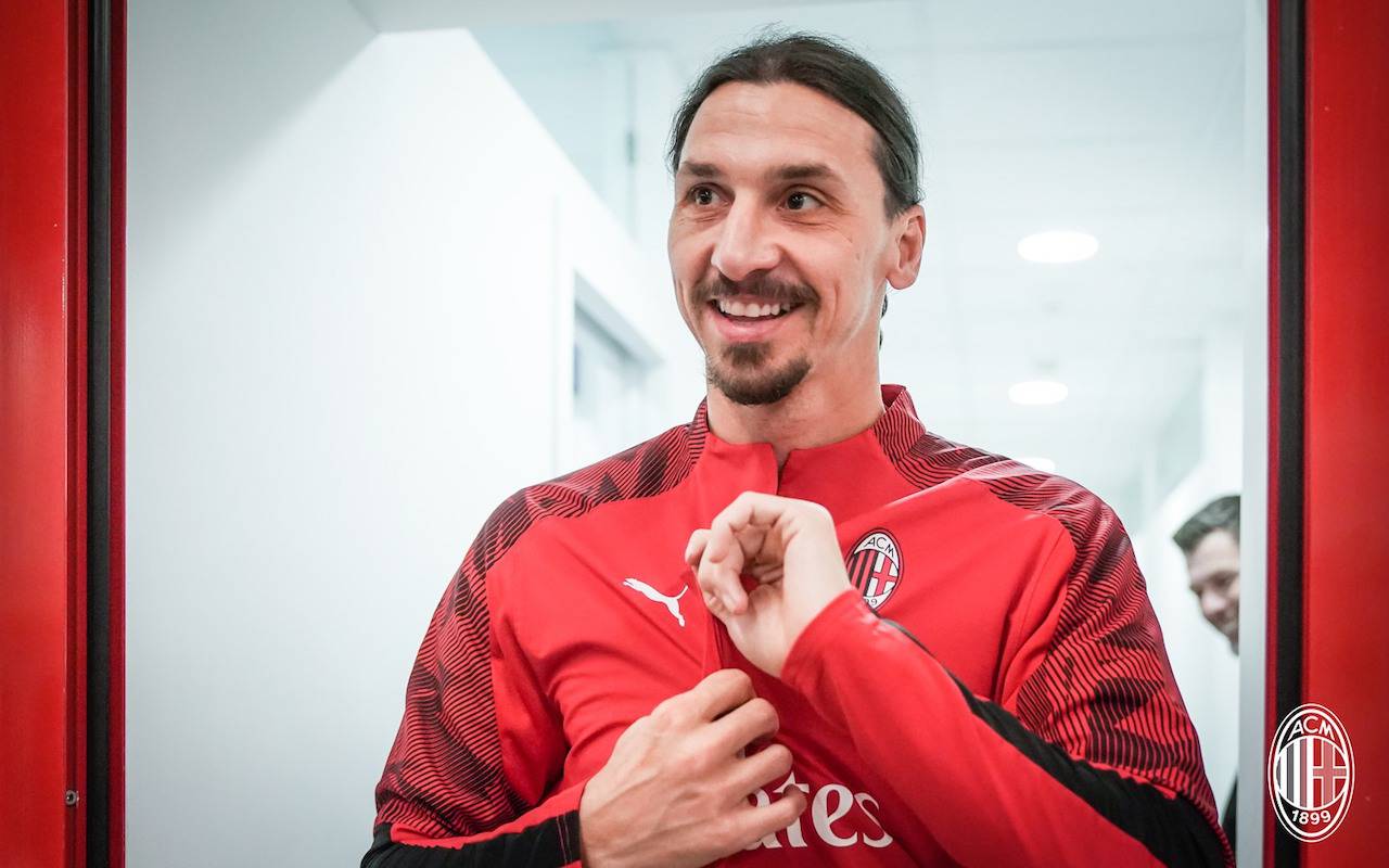 ibrahimovic milanello