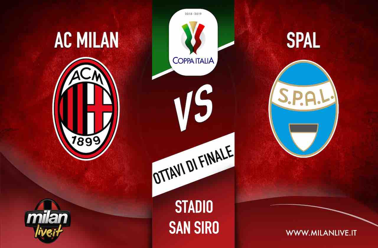 milan spal diretta