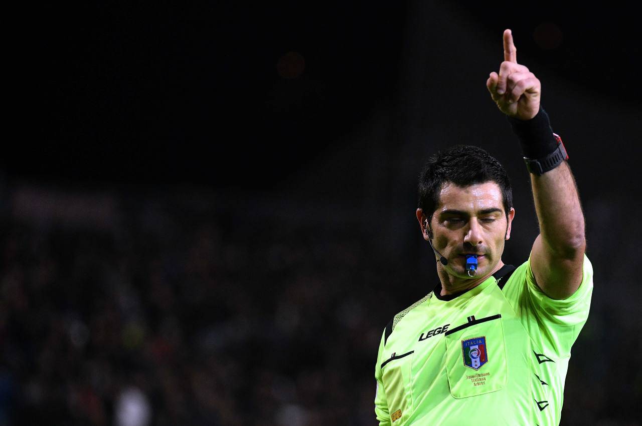 Arbitro Fabio Maresca derby Inter Milan