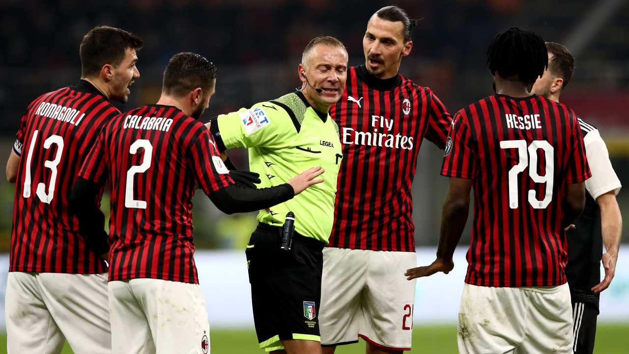 Arbitro Paolo Valeri Milan Juve