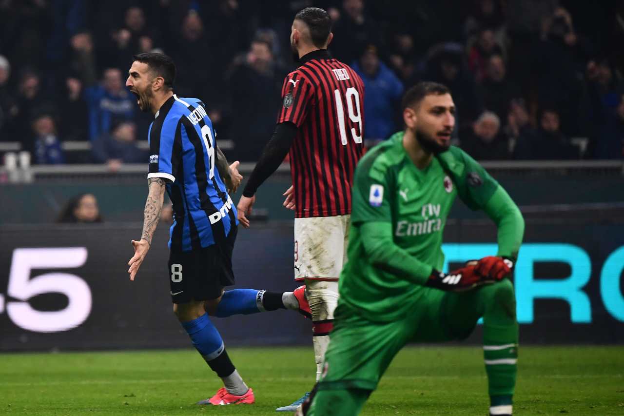 Derby Inter Milan Vecino gol