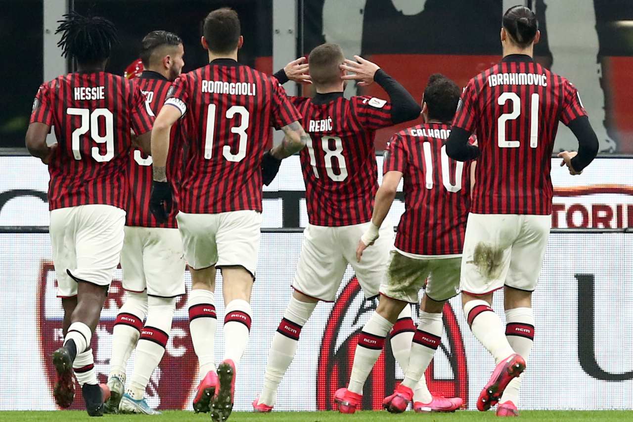 Milan Juventus Rebic