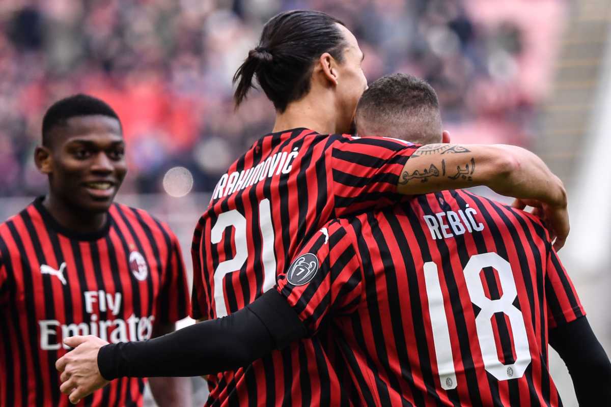 Verso Inter-Milan: Rebic sfida Leao per affiancare Ibrahimovic