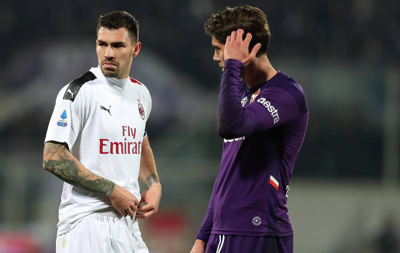 Alessio Romagnoli Fiorentina Milan