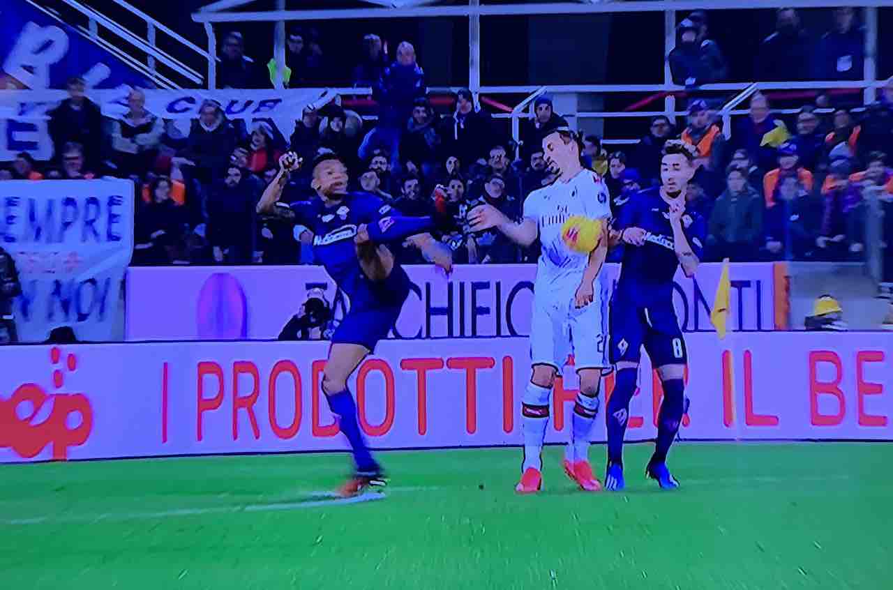 ibrahimovic gol annullato