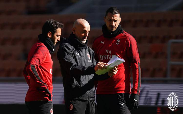 Sky condizione fisica Calhanoglu e Ibrahimovic