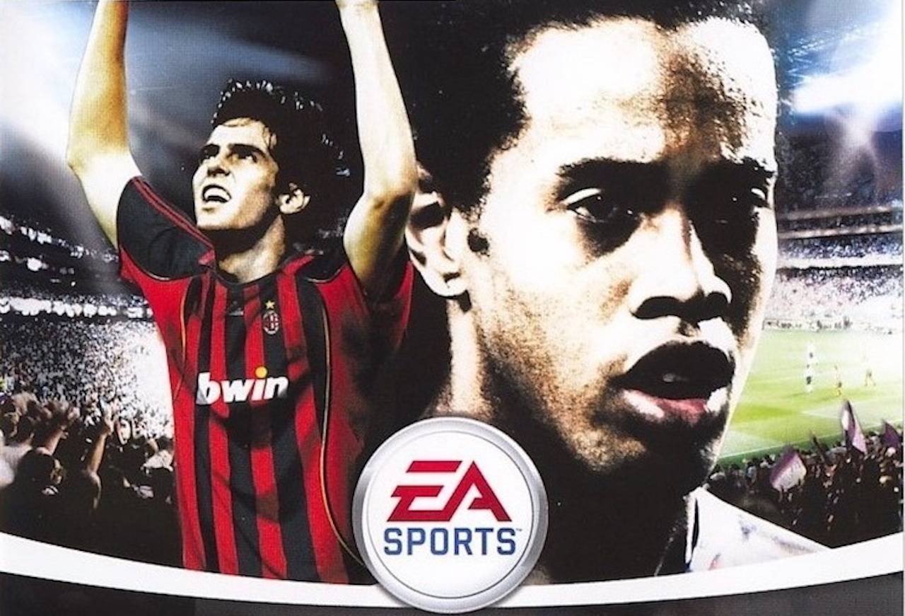 fifa pes copertine con giocatori del milan