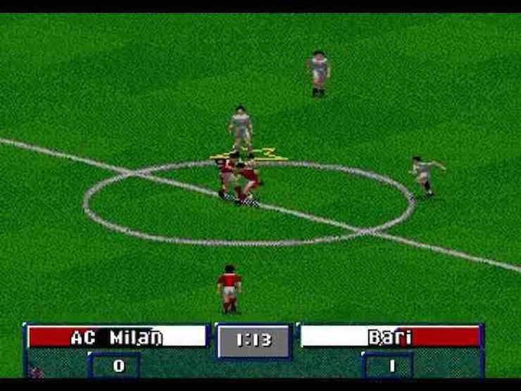 FIFA Soccer 96, valutazioni del Milan