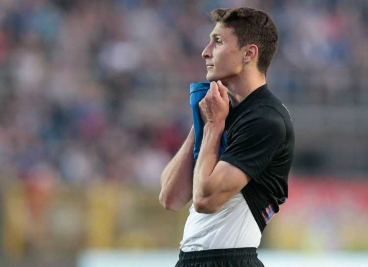 Mattia Caldara infortunio