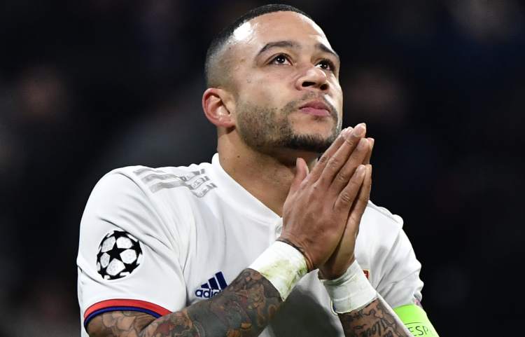 Memphis Depay Lione Milan