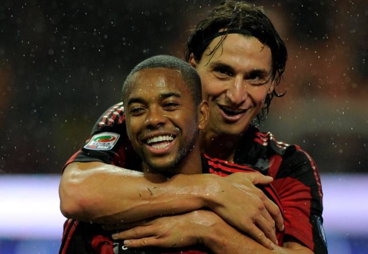 Robinho Ibrahimovic Milan