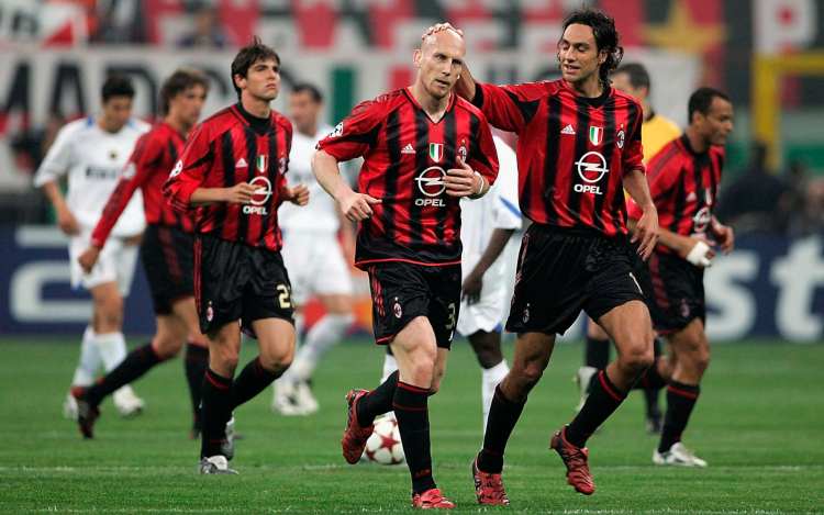 Stam derby Milan Inter 2005