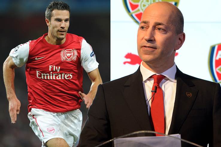 van persie attacca gazidis