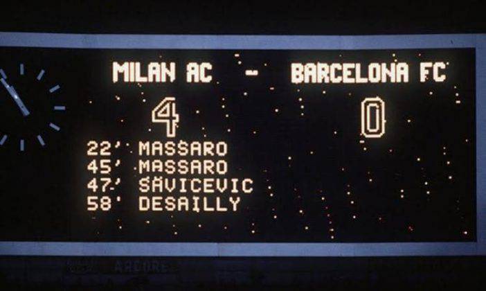 Gazzetta Dello Sport 19-5-1994 Milan Campione D'Europa Milan-Barcellona 4-0