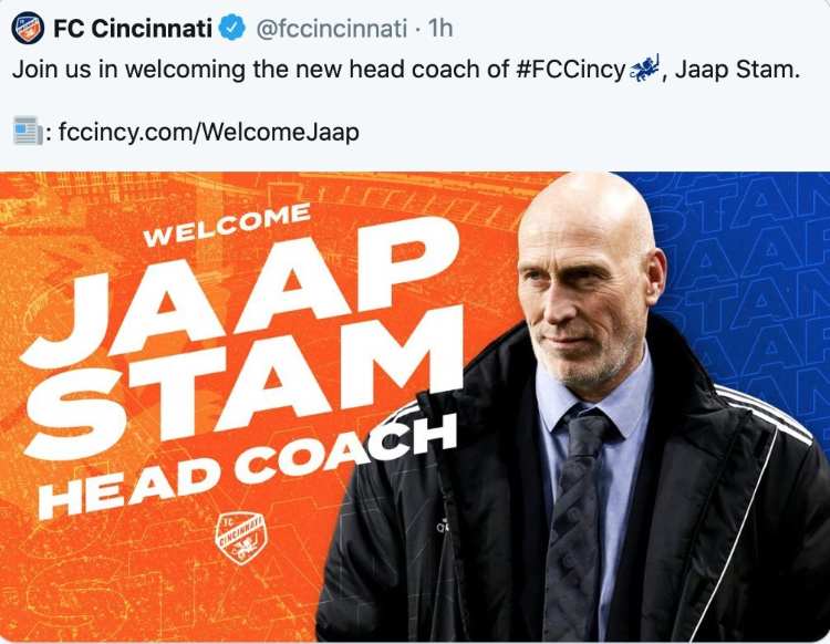 Tinus van Teunenbroek Stam Cincinnati