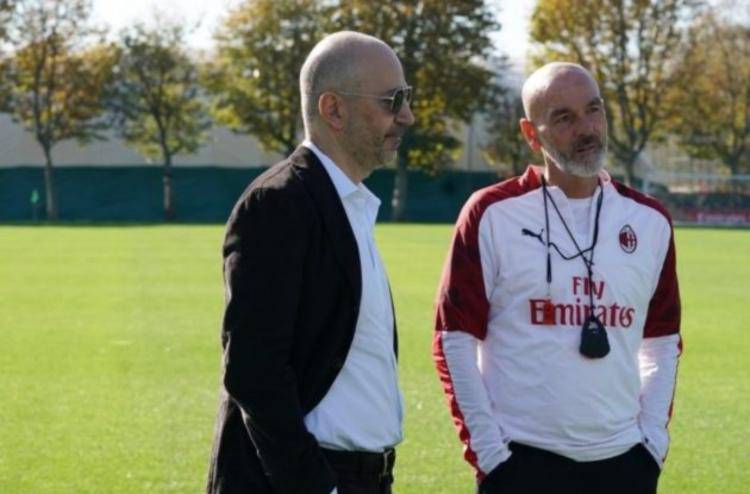 Pioli su confronto Gazidis