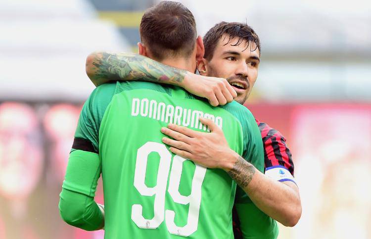 Romagnoli Donnarumma vacanza assieme