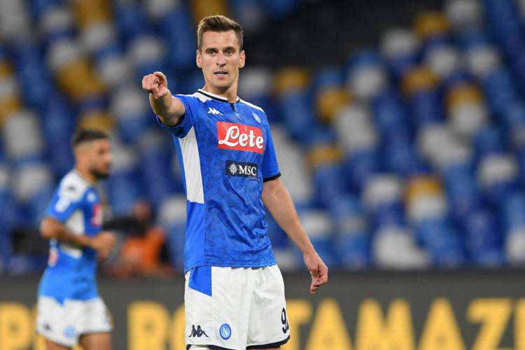 Milik richiesta Napoli