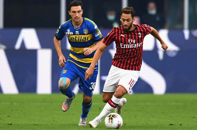 Calhanoglu intervista Milan Parma