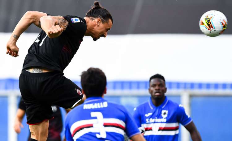 Ibrahimovic super Samp Milan