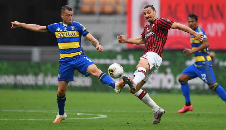 Da 9 anni il milan subisce gol in casa dal parma