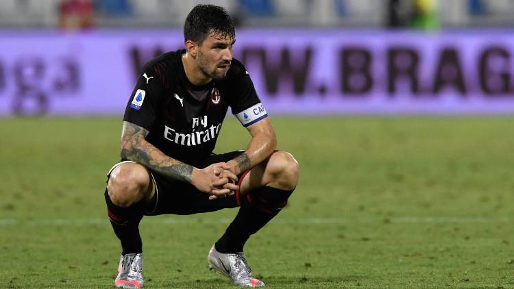 Alessio Romagnoli diffidato Milan Juventus