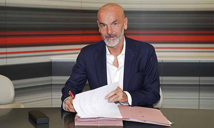 Pioli firma rinnovo Milan