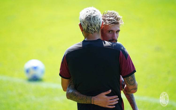 Castillejo allenamento Milan