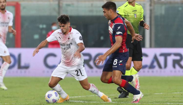 Brahim Diaz gol Crotone Milan