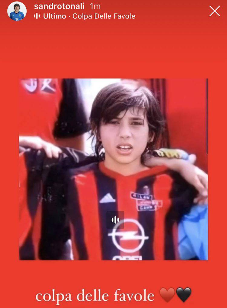 Sandro Tonali Instagram