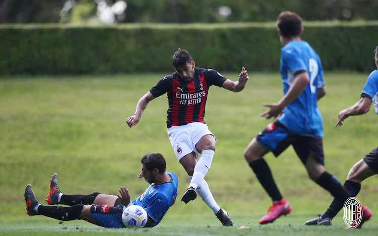 video gol highlights Milan-Novara