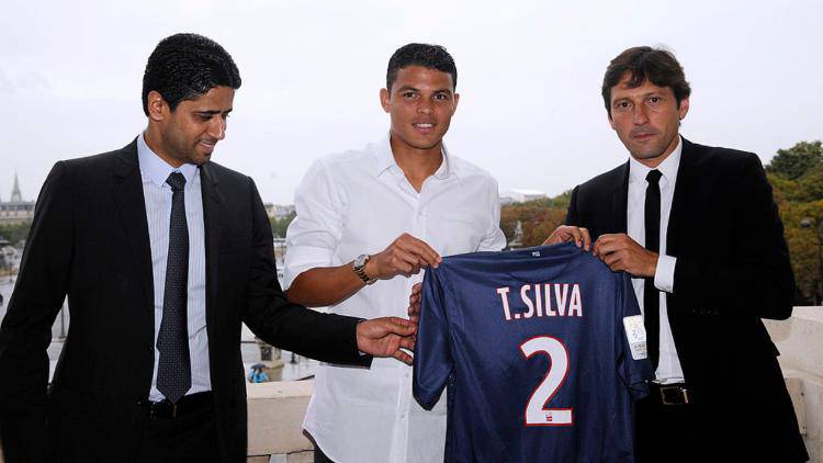 Thiago Silva attacca Leonardo