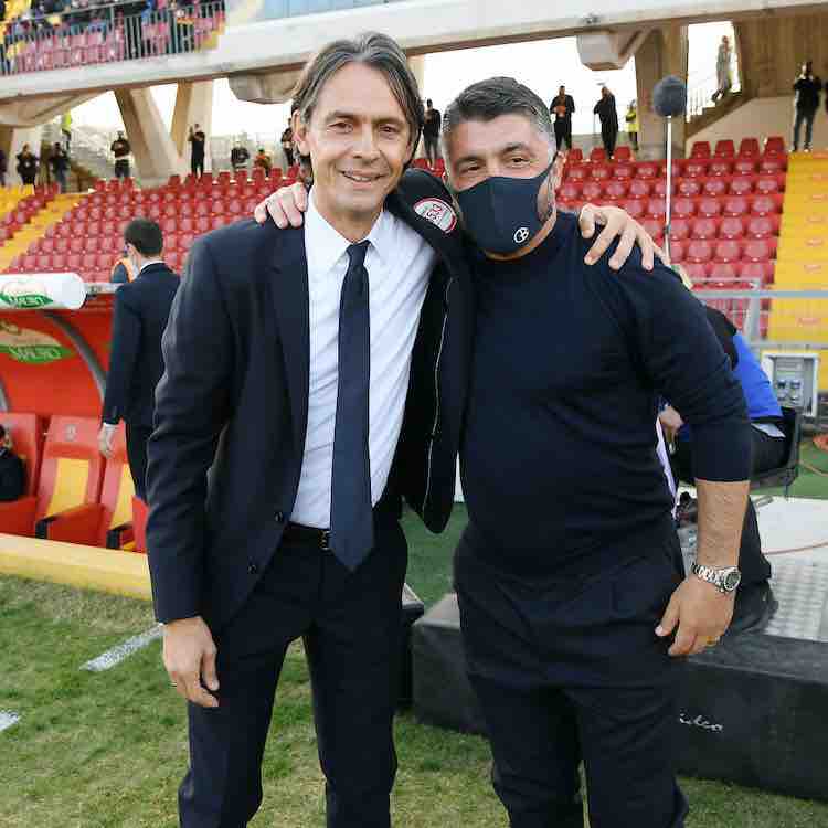Inzaghi Gattuso ex Milan